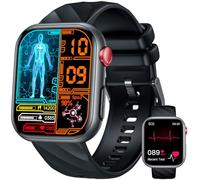 TAOPON Reloj Inteligente Hombre Smartwatch con ECG+HRV: 1.97'' AMOLED Smart Watch con BIM Bluetooth Llamadas Temperatura Corporal Digital Pulsera con Presión Arterial Sueño Spo2 iOS Android