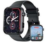 TAOPON Reloj Inteligente Smartwatch con Cámara y Llamada: 1.91" Primer Reloj del Mundo con Esfera de Video Deportivo Tracker con Monitorización Sueño SpO2 pulsometro IP67 300mAH para Android I0S