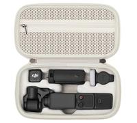 Taoricen Bolsa Protectora para dji Osmo Pocket 4, Portátil Bolso de Mano Funda rígida Impermeable Estuche de Transporte (Blanco Roto)
