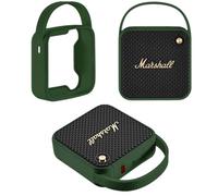 Taoricen Estuche de Silicona Compatible con Marshall WILLEN Bocina Bluetooth, Portable Blando Silicona Manejar (Verde)