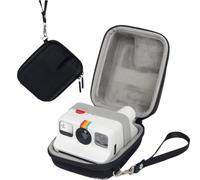 Taoricen Funda Protectora Compatible con Polaroid GO Cámara, A Prueba de caídas Carcasa rígida de EVA Bolsa para cámara con Correa de Mano (Negro)