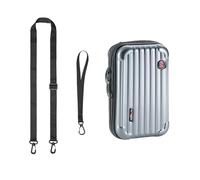 Taoricen Impermeable Funda rígida para dji OSMO Nano, Estuche Protector portátil con Correa de Hombro y Correa de muñeca, Cámara de acción Accesorios de protección (Gris)