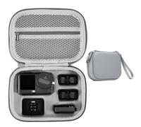 Taoricen Portátil Funda Impermeable para dji Action 6, Kit estándar Estuche Protector, Resistente a Golpes Resistente a la presión Caja de Almacenamiento (Gris)