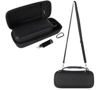 Taoricen Portátil Funda Protectora para Bose SoundLink Plus Altavoz, Exterior Bolsa de Almacenamiento EVA con Correa de Hombro y Gancho (Negro)