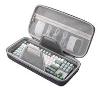 Taoricen Teclado Bolsa Protectora para Wooting/MelGeek/Mad Catz (MADLIONS), Portátil Estuche rígido 68/87-Teclas Todo en uno Funda de Almacenamiento (para 84/87-Teclas)