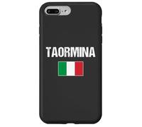 Taormina Italia Bandera Italiana Sicilia Italia Taormina Carcasa para iPhone 7 Plus/8 Plus