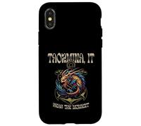 Taormina Italy Seas The Moment - Diseño clásico de Serpiente Marina Carcasa para iPhone X/XS