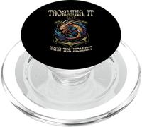 Taormina Italy Seas The Moment - Diseño clásico de Serpiente Marina PopSockets PopGrip para MagSafe