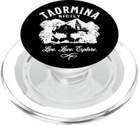 Taormina Sicilia Italia Souvenir Design PopSockets PopGrip para MagSafe
