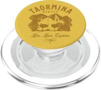 Taormina Sicilia Italia Souvenir Design PopSockets PopGrip para MagSafe