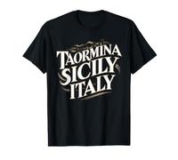 Taormina Sicilia Italia Souvenir Sicilia Siciliana Italia Camiseta gráfica económica