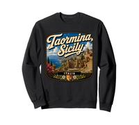Taormina Sicilia Taormina Vacaciones a Sicilia Viajar Italiano Sudadera