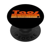Taos, estilo retro de los años 80 de Nuevo México PopSockets PopGrip Adhesivo