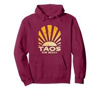 Taos NM - Sunny Taos Nuevo México Sudadera con Capucha