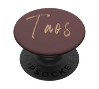 Taos Nuevo México Diseño Elegante Vintage PopSockets PopGrip Adhesivo