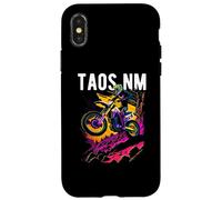 Taos Nuevo México Motocross Dirt Bike Diseño de Motocicleta Carcasa para iPhone X/XS