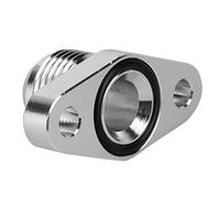 Taott Turbo Drenaje de Aceite Retorno Brida Turbo Retorno Turbocarga y Accesorios AN10 Adaptador de Brida de Retorno de Aceite Ajuste de Aleación de Aluminio para Mitsubishi T3 T4