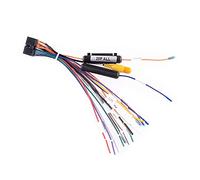 TAOTT universal 20 pines cable del coche arnés conector adaptador para 1 o 2 DIN Android estéreo Radios DVD negro Accesorios