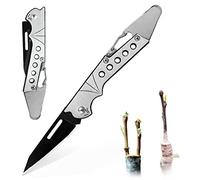 Taozoey Cuchillo de Injerto, Cuchillo de injerto Plegable, Cuchillo de Injerto de Acero Inoxidable, Cuchillo para Jardinería, Cuchillo de Poda de Injerto de Jardín, Injerto Jardinería Herramienta (A)