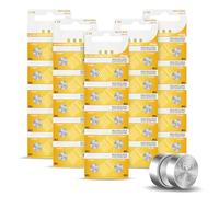 Taozoey Pilas AG3 1.5V Alcalinas Tipo Botón de Litio, Paquete de 50 Pilas Boton LR41, para Calculadoras, Relojes Inteligentes y Juguetes