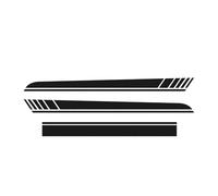 TaoZong Coche Pegatinas de Rayas para Mercedes Benz A Class W177,CalcomaníA para FaldóN de Puerta Lateral de Coche DecoracióN del Cuerpo Accesorios
