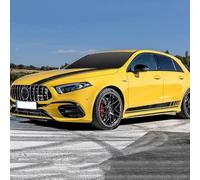 TaoZong Coche Pegatinas de Rayas para Mercedes Benz Classe A W177,CalcomaníA para FaldóN de Puerta Lateral de Coche DecoracióN del Cuerpo Accesorios