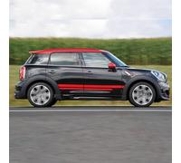 TaoZong Coche Pegatinas de Rayas para Mini Countryman John Cooper Works,CalcomaníA para FaldóN de Puerta Lateral de Coche DecoracióN del Cuerpo Accesorios