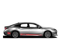 TaoZong Coche Pegatinas de Rayas para Toyota Camry Avalon 2018 2019 2020,CalcomaníA para FaldóN de Puerta Lateral de Coche DecoracióN del Cuerpo Accesorios