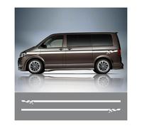 TaoZong Coche Pegatinas de Rayas para VW Transporter T4 T5 T6,CalcomaníA para FaldóN de Puerta Lateral de Coche DecoracióN del Cuerpo Accesorios