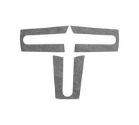 TaoZong Pegatina Decorativa para Ford Mustang 2005-2009,Control Central de Coche, acondicionamiento, Panel de CD, Pegatina, Accesorios para Coche