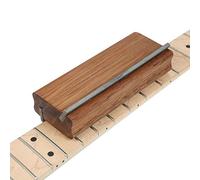 TAOZUA Lima biseladora de trastes de guitarra para aderezo de extremo de traste, lima biselada de extremo de coronación de trastes de guitarra de 35/90 grados también