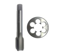 Tap And Die Set, US Screw Thread Repair Wrench Drill Tap Die Kit | Industrial Drilling Accessories For Assembly, Electrician, Furniture, Automobile, Engineering Work Tool Set