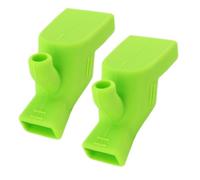 Tap Extender- Silicona Water Tap Spout | Sink Spout, Food-Grade Faucet Extender 2pcs, Splash-Proof Sink Attachment For Kids, Tooth Brushing Gargle Aid For Kitchen Home Bathroom Daily Us