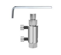 Tap & Faucet - Juego de extractor de tornillos rotos, herramienta de extracción de taladro de rosca inversa para válvulas angulares y tuberías de agua, herramienta de reparación de extracción de