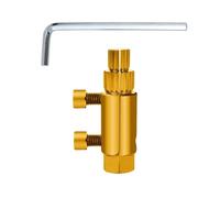 Tap & Faucet - Juego de extractor de tornillos rotos, herramienta de extracción de taladro de rosca inversa para válvulas angulares y tuberías de agua, herramienta de reparación de extracción de