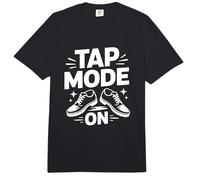 Tap Mode On Baile Claqué Tapdancing Bailarín Comfort Colors Adult Heavyweight T-Shirt