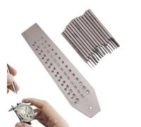 Tap Set For Clocks, Watch Tapping Tools Set, Professional Watch Repair Kit, Metal Tapping Tools, Fine Tapping Tools For Watches, Clock Mechanism Repair Tools, Tapping Machine For Watch Repair