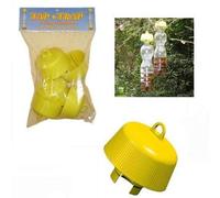 Tap-Trap - Trampas Avispas Exterior - Paquete de 5 Pcs - Trampa para Insectos, Moscas, Mosquitos, Avispas y Avispones