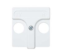 Tapa 45x45 mm para toma r-TV blanco nieve Simon 27 - 27053-34