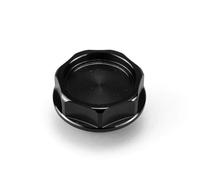 Tapa Aceite Motor Coche Estilo Apto Para Civic | Modificación Cubierta Tanque Llenado Combustible Radiador Aluminio Tapón Llenado Aceite(Black)