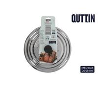 Tapa acero inoxidable quttin 26 a 28cm