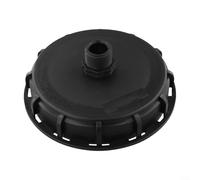 Tapa adaptador de tanque IBC de rosca macho de 1 pulgada para tanques DN150/163 mm, plástico fiable para un manejo eficaz de líquidos (3 agujeros)