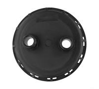 Tapa adaptadora de tanque IBC, tapa ventilada de 163 mm con rosca macho de 1 pulgada para tanques de almacenamiento de agua DN150, conector de salida de lluvia de plástico, Leak-Pro (2 agujeros)