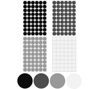 Tapa Agujeros Mueble 216 Piezas Tapa Agujeros Pared 21mm embellecedor Tornillo 4 Colores Pegatinas Tapa Tornillos para Armarios de Pared Escritorio Tornillos Reparación de Muebles