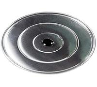 Tapa aluminio ondulada 38 cm