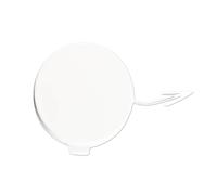 Tapa anilla remolque automático Para F&ord Para Fiesta 2012-2017 1805922 C1BB17A989AA Tapa Gancho Remolque Parachoques Delantero Cubierta Ojo Remolque Accesorios Automóvil(Lado del pasajero blanco)
