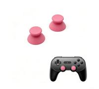 Tapa antideslizante colorida para joystick 8BitDo SN30 Pro SF30 Pro, fundas de repuesto para joystick, agarre para accesorios de controlador (rosa)