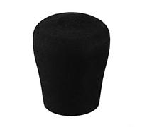 Tapa antideslizante para caña de pescar EVA, mango impermeable para suministros de construcción de caña, cubierta trasera antideslizante, color negro, varios tamaños (H45 x 27 x 37 x 18)