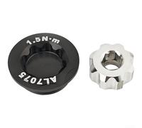 Tapa antipolvo compacta de aluminio M20 de 25 mm, incluye llave hexagonal M6 para una fácil instalación en bicicletas de carretera, opción de color rojo (negro)