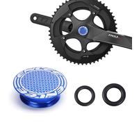 Tapa antipolvo de aleación de aluminio para bicicleta Shimano XT, para bicicleta de carretera MTB, cubierta de rodamiento sellada, color azul